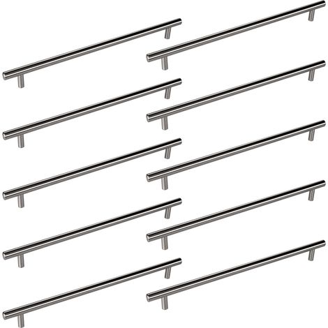Stangengriff/ Relinggriff G10 BA 320 mm Edelstahl gebürstet, 10 Stück