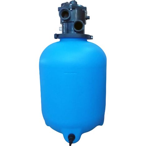 Sandfilterbehälter Bali Ø 500 mm aus Polypropylen mit 6-Wege-Top-Mount Ventil