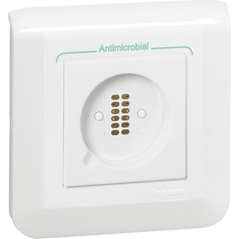 prise à connexion magnétique - mosaic - pour manipulateurs multi fonctions - legrand 078247l