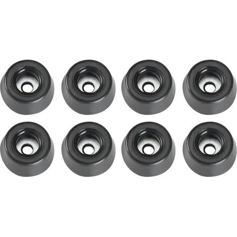 Hardware 4903 M8 AH - Lot de 8 pied caoutchouc 20 x 9 mm en sachet (1/4)