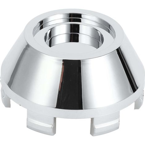 Cache-Moyeu De Roue De Voiture, 64 Mm 2,52" Od Universel Pour Voiture En Plastique Abs Durable Ton Argent Avant Et Arrière Roues (1/5)