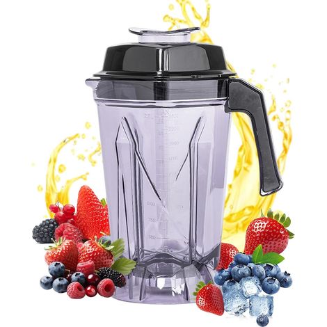 Replacement Blender Jug 2.5 Litre Compatible with DR825 CR836 CY140 CY141 (1/5)