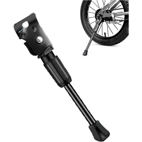 Cavalletto per bicicletta per montaggio su asse posteriore da 18 pollici, cavalletto regolabile per bicicletta, facile da montare, cavalletto laterale per biciclette per bambini, biciclette, e-bike, (1/5)