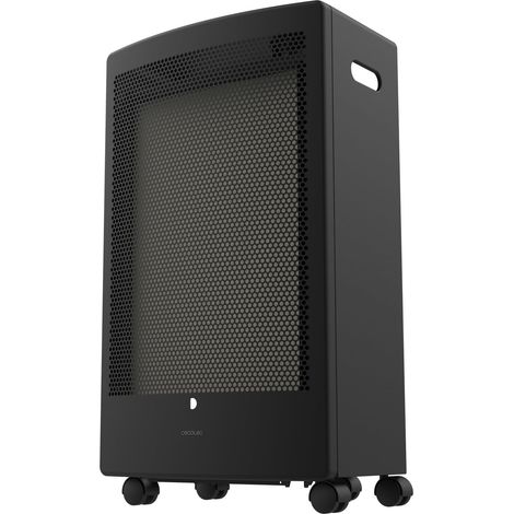 Stufa a gas con una potenza fino a 3000 W, triplo sistema di sicurezza e bombola a gas con 13 kg di capacità.