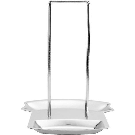 support pour couvercles de casseroles, idéal pour le rangement dans une cuisine de restaurant. (1/3)