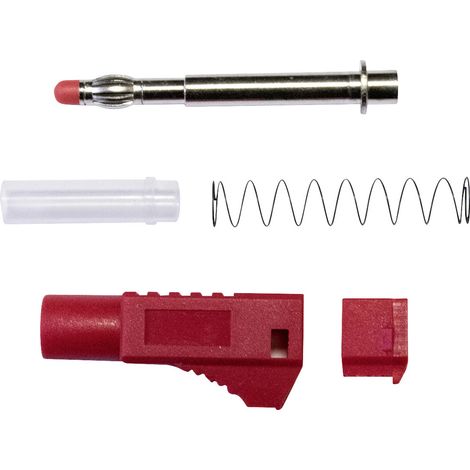 Mueller Electric BU-3261410-2 Bananenstecker   Rot