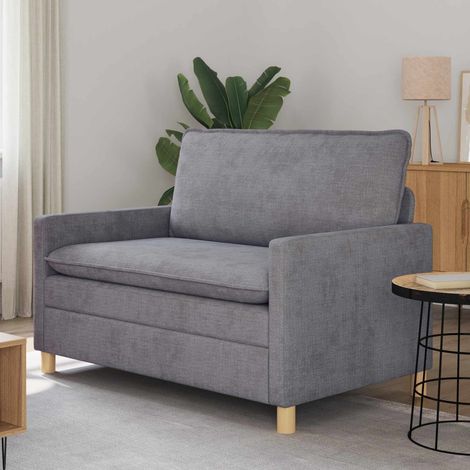 Sofá Gris Claro 126 x 81 x 87,5 cm Poliéster