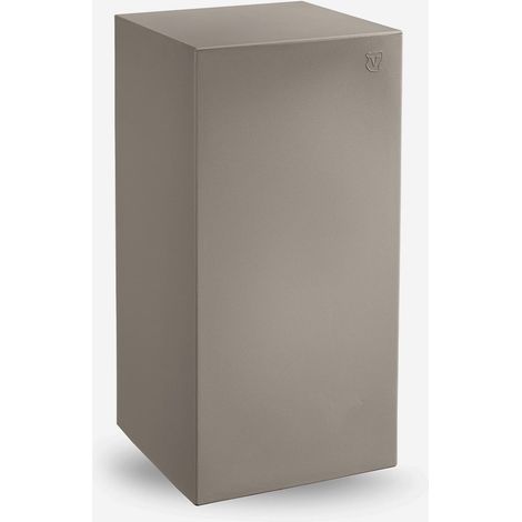 Sgabello da esterno in polietilene per bar e terrazze Blok 85 - Beige (1/3)