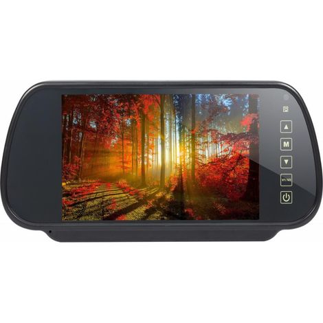 Moniteur de rétroviseur de voiture 7 pouces (1/4)