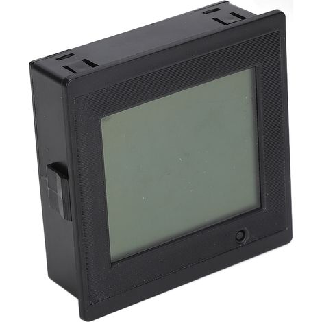 Voltmètre-ampèremètre numérique avec affichage LCD, mesure de tension, courant et impédance en courant continu, 6-200 V, 20 A