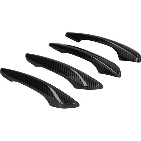 Außentürgriff in Carbonfaser-Optik, Ersatzteil für Mazda 3 Hatchback BP 2019-2020, 4-teiliges Set, schwarze Zierleiste. (1/5)