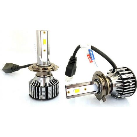 Set kompakter Mini-LED-Diodenlampen H7 2–24 V, 70 W, 10000 lm für Scheinwerfer, CAN-Bus fehlerfrei — Photon Mono LED +2 Plus