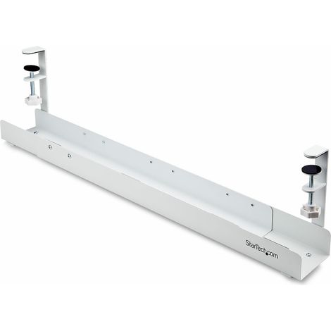 StarTech Canaleta de gestión de cables blanca ajustable (1/4)