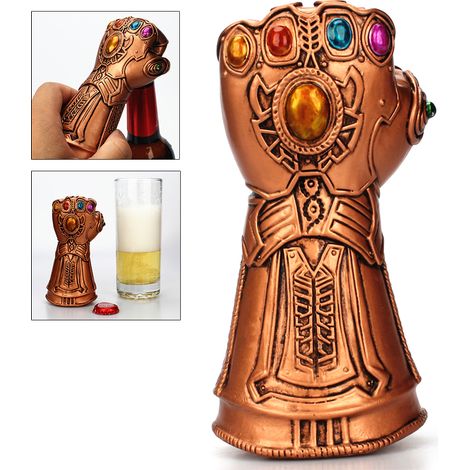 Gantlet Thanos ouvre-bouteille multifonction pour bières et sodas (1/5)