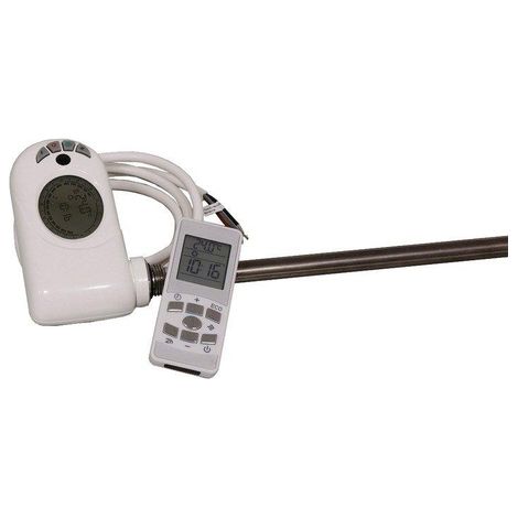 Nemo Spring Tensia2 - thermostat électronique - 1000W - avec câble - télécommande - fonctionnement mixte des radiateurs à serviettes - blanc (1/3)