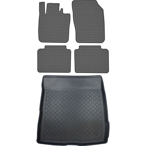 Volvo S90 Limousine ab Oktober 2016 – Set aus Gummifußmatten und Kofferraummatte (1/5)