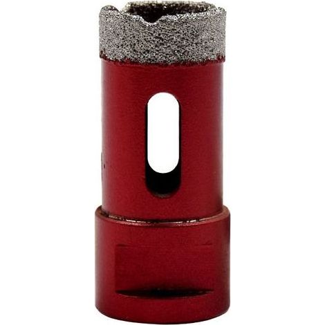 Foret diamanté avec filetage M14, foret à trous creux brasé haute performance pour carrelage/granit/marbre/porcelaine/verre/céramique (28 mm) (1/5)