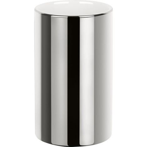 Gobelet Porcelaine TUBE Chromé Spirella (1/3)