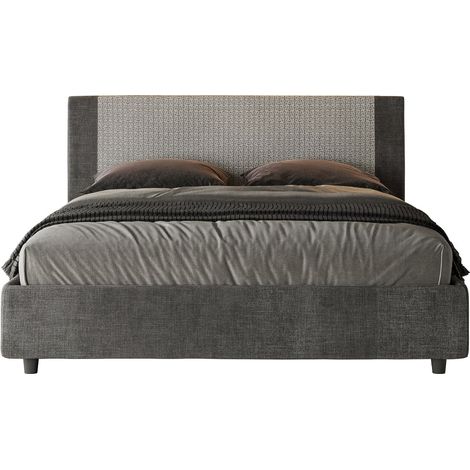 Letto Matrimoniale 160x200 cm Senza Rete Rosal Norris 25 Labirinto 2 (1/4)