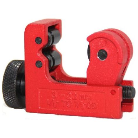 Mini-Rohrschneider für Kupfer, 3-22 mm, für Kupfer-, Messing-, PVC-, Kunststoff- und Aluminiumrohre (1/5)