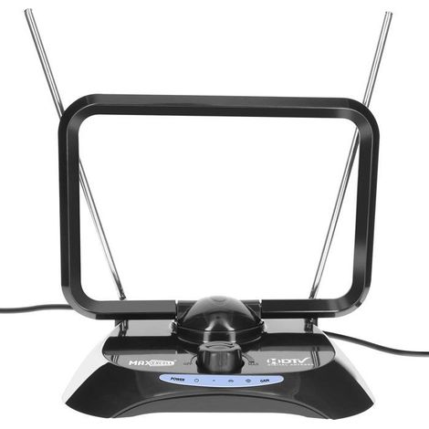 Antenne TV - MAX EXCELL - Rectangulaire - 38 dBi - Amplifiée - Intérieure (1/5)