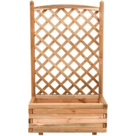 FIORIERA PINO IMPREGNATO C/GRIGLIATO 40X80X180 CM