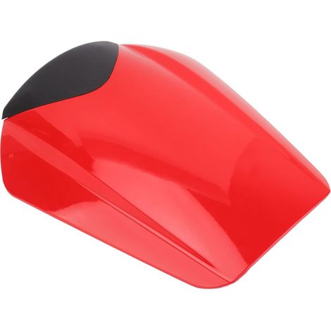 Siège Passager Arrière pour Moto S1000RR, ABS Support Confort Housse Protège Siège Arrière Coussin Pillion Rouge (1/4)