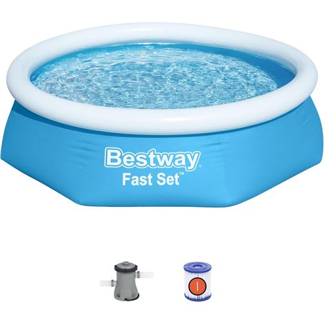 Piscine ronde gonflable Fast Set 183x51 cm 940 L
