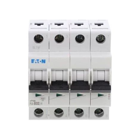 Interrupteur Eaton pl6-b32/4 32A 6kA