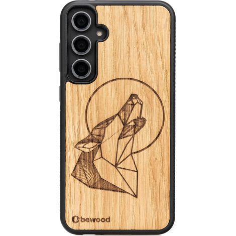 Bewood Holzhülle für Samsung Galaxy S23 FE WOLF OAK (1/4)