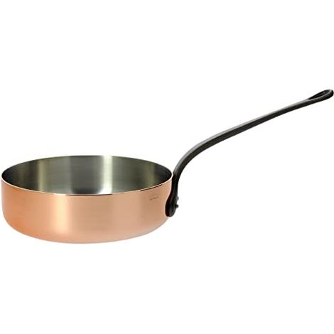 De Buyer - Pentola in rame e acciaio INOX, ultra-resistente, modello per professionisti (1/4)