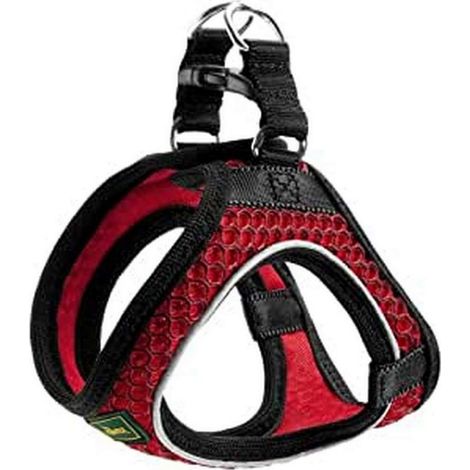 Harnais pour Chien Hunter Hilo-Comfort Rouge Taille M/L (58-63 cm) (1/2)