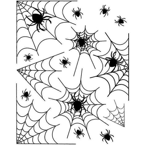 Halloween-Spinnennetz-Wandaufkleber, schwarz, Ornament-Dekoration