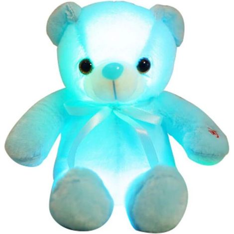 Peluche panda colorée et lumineuse pour enfants, veilleuse douce et apaisante - Crezuo