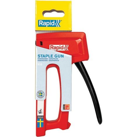 Pinzatrice manuale per graffette tipo 53 da 4 a 10 mm - Rapid Sas
