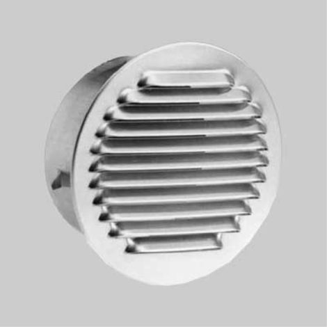 Griglia di aerazione in alluminio incasso ø 160 mm