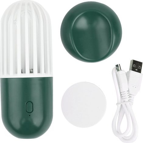 Lampe UV Portable pour Nettoyage Extérieur - Bâton de Désinfection Ultraviolet Mobile Vert (1/5)