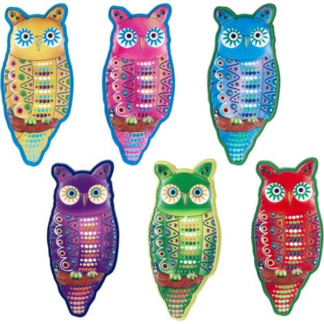 Signes Grimalt Magnético Regalo  Magnéticos Buho Set 6 U Magneticos Multicolor 1x4x9cm 22042