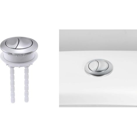 Bouton de chasse d'eau double 60 mm de rechange (1/5)