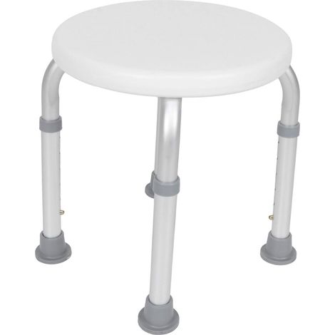 Accessori per il bagno: sgabello da doccia leggero, regolabile e antiscivolo, sedia da bagno per anziani, sgabello per cambiarsi, sgabello da bar.
