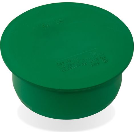 KG 2000 Muffenstopfen DN200 Stopfen Abwasserrohr Abflussrohr Kanalrohr grün (1/5)