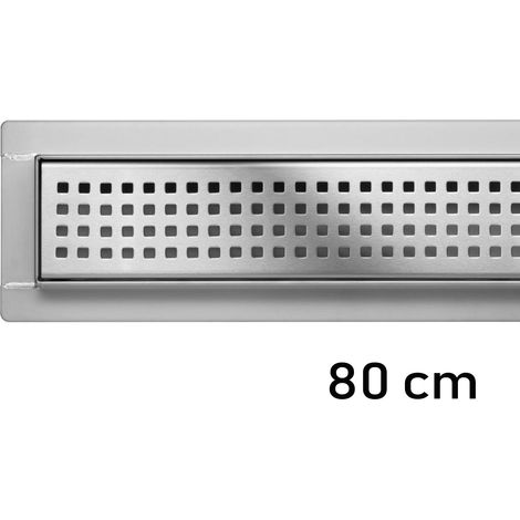 Caniveau de douche, siphon de sol 80 cm (1/5)