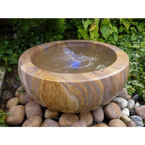 Rainbow Babbling URN Water Feature - 50cm Dia x 25cm H