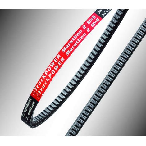 optibelt TRUCK POWER MARATHON 2 AVX 13 x 1950 TM Keilriemen - flankenoffen, wart (1/2)