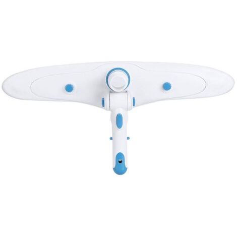 Brosse de Piscine, Brosse d'Aspiration de Nettoyage de Piscine Outil de Nettoyage Accessoires d'équipement de Piscine, pour Nettoyer les Murs, Carrelage Sols, Poils en Nylon de Qualité Supér (1/5)