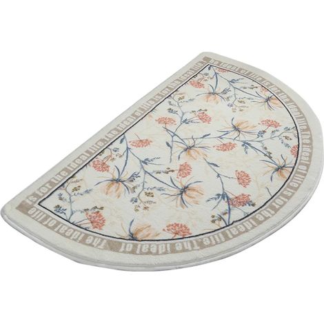 Alfombra de baño linda para baño Alfombra de baño suave antideslizante Microfibra Alfombra de felpa súper absorbente (Día de nieve, 4060) (1/5)