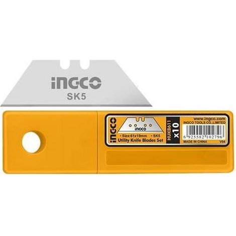 INGCO CUCHILLA CUTTER TRAPEZOIDAL 1961 mm.HUKB611 (10 U.