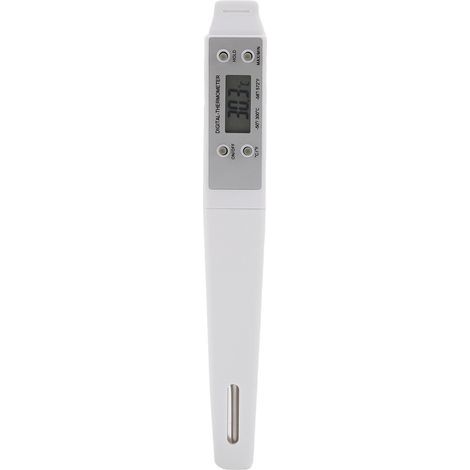 High-precision electronic pocket digital food thermometer with probe for cooking, baking, milk, coffee, whites (1/5)