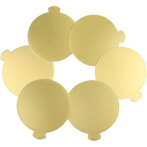 100 Cartes Gâteau Mousse Doré, Assiettes Cupcake Dessert Présentoir, Plateau Mariage Anniversaire (1/5)