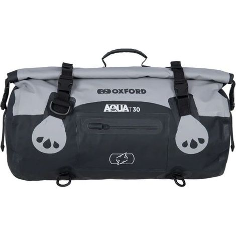 Sacoche de voyage étanche Oxford Aqua T-30 30L Noir/Gris